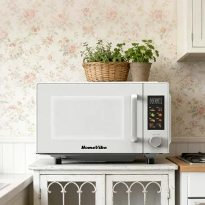 20L Digital Solo Function 10 Microwave Power Levels Defrost Setting & Child Safty Lock Microwave Oven