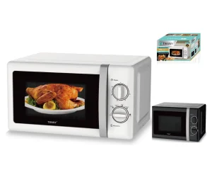 20L Mechanical Control Microwave Kitchen Electric Large Microwave Oven for Home Horno Stainless Steel Free Spare Parts