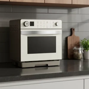 20L Multifunctional Digital Control Electric Gas Oven Air Fryer Steam Bake Rotisserie Toaster Pizza Oven for Household Hotel Use