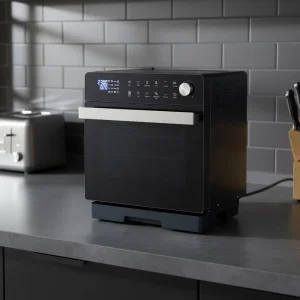 20L Multifunctional Electric Oven Toaster Air Fryer Steam Bake and Pizza Oven for Home or Hotel Use