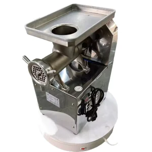 #22 3hp 2200w Full Set Electric Stainless Steel Meat Grinder Meat Processing Mincer Kitchen Use Machine