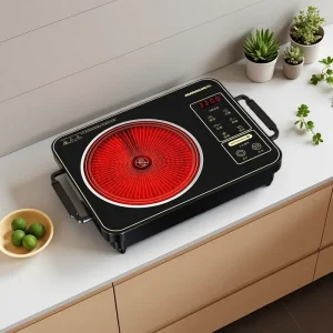 2200W Built in Household Electric Stove Infrared Hot Plate Multifunction Digital Burner Cooker Glass Ceramic