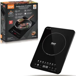 2200W High power Single head Induction Cooker with Tempered Glass Panel and Compact Touch Control Induction Cooker