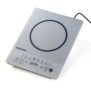 2200W Portable Single Burner Stainless Steel Induction Cooker Cooktop Timer Key Press Control Water Household