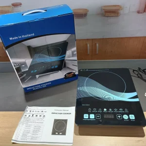 2200W Smart Induction Cooktop Multiple Cooking Modes with Timer Energy Saving Electric Stove Induction Cooker