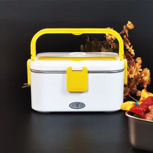 220V 110V 12V 1.8L Removable Portage Large Electric Heating Lunch Box Food Storage Container for Home Car Truck