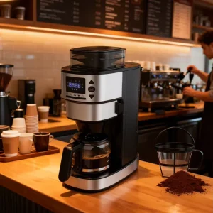220V 750W Commercial Electric Drip Coffee Maker Automatic Reservation Brewing Coffee Machine Americano Coffee