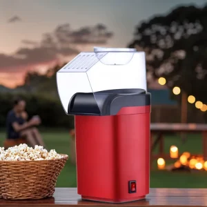220V Automatic Mini Popcorn Machine Household Professional Plastic Popcorn Maker for Outdoor Use