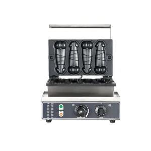 220V Commercial Bubble Waffle Maker Machine Non-stick Waffler for Restaurant Bakeries Snack Bar Use