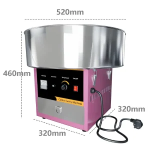220V Commercial Electric Cotton Candy Machine Cotton Candy Marshmallow Maker Candy Floss Making Machine