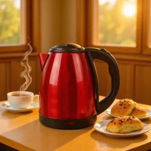 220V European Standard Large Capacity 2.0L Stainless Steel Electric Kettle Fast Boiling