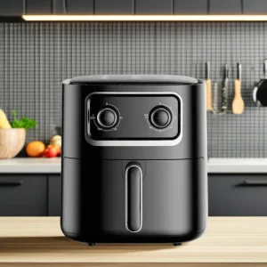 220V Household Intelligent Automatic Air Fryer Oven 10L Large Capacity Smart Touchscreen Mechanical Multi Function Hotel Plastic