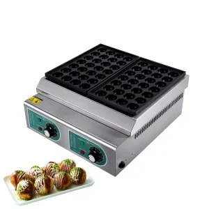 220V Non Stick Commercial Big Size Takoyaki Machine Octopus Fish Ball Griddle Electric Takoyaki Machine