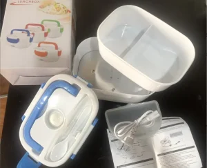 220V Portable Multifunctional Electronic Heating Plastic Lunch Box
