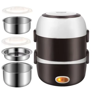 220W New Style Fast Food Warmer Electric Lunch Box 3 in 1 Food Heater Portable Electric Lunch Boxes