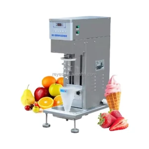 220v Automatic Fruit Ice Cream Maker Mcflurry Ice Cream Machine Yogurt Real Fruits Ice Cream Mixing Machine