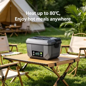 22500mAh Portable Wireless Electric Insulated Lunch Box Food Warmer Heated Cordless Electric Food Box for Office Use