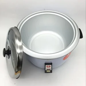 23L Stainless Steel 220V Commercial Restaurant Hotel Multi Rice Cooker Electric Mechanical Timer Control Non-Stick Coating Inner