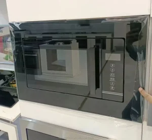 24″ 60cm Built-in Electric Oven with 7 Functions Knobs Control Black 2.2 Cubic Feet 62L Kitchen Wall Oven