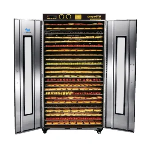 24 Tray Electric Food Dehydrator Commercial Industrial Dehydration Machine Tomatoes Potatoes Mangos Household Use