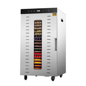 24 Trays Commercial Food Dehydrator Machine Fruit and Vegetable Industrial Beef Jerky Dryer Dehydrator Fruit