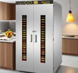 24 Trays Industrial Food Drying Machine Digital Control Fruits Vegetables Meat Commercial Food Dehydrator