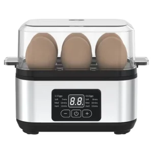 241088 6 Eggs 360W New Automatic Oem Smart Electric Egg Cooker Electric 6 Eggs Boiler with Timer