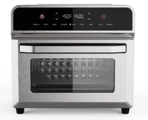 24L Stainless Steel Digital air Fryer Toaster Oven Smart Wifi Visible air Fryer Oven Without Oil