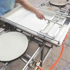 25 35CM Pancake Maker Customizing Size Hand Push Dosa Baking Machine Samosa Crepe Injera Making Machinery