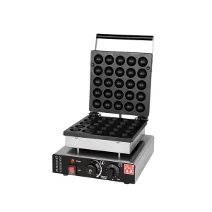 25 Hole Stainless Steel Electric Mini Waffle Maker for Kitchen Use