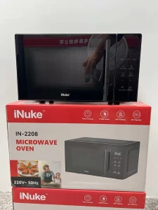 25 L Electric Touch Control Stainless Steel Microwave Oven Digital Timer Steam Cooking Compact Design Household Countertop Small