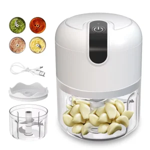 250 ml USB Charging Rechargeable Battery Mini Chopper Food Processor