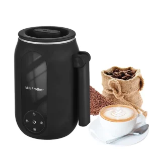 250ml 500W Motor 4 in 1 LED Display Automatic Hot Cold Electric Milk Frother