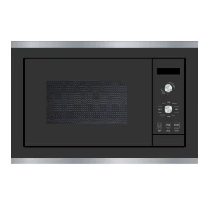 25L 1400W 2 IN 1 Built in Microwave Oven with Grill Stainless Steel Glass 11 Auto Menus LED Display Home Kitchen DW8007