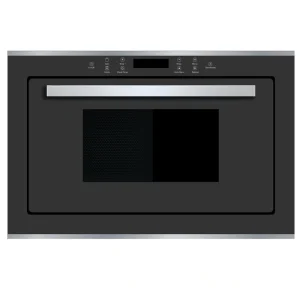 25L 1400W Built in Microwave Oven with Grill Stainless Steel LED Display 11 Auto Menus Defrost Drop Down Door MEG55B GR1