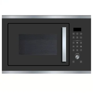 25L 900W Built in Microwave Oven with Grill Sensor Touch Glass LED Display Timer 5 Power Level Child Lock MEG55G 1