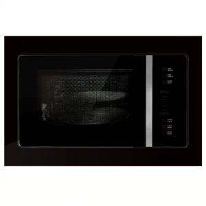25L 900W Built in Microwave Oven with Grill Tempared Glass LED Display Auto Menus Timer for Home Kitchen MEG555-T3(FBI)