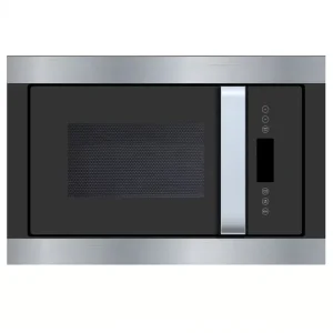 25L 900w Built-in Microwave Oven with Grill Timer Tempared Glass Auto Menus Defrost MEG555