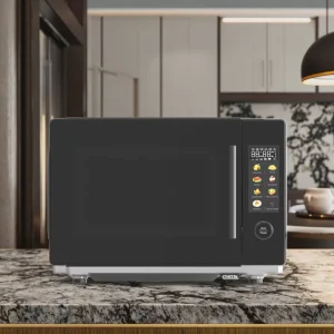 25L Glass Microwave Oven Air Fryer 800W Energy Efficient Class a Digital Control RV Ready Household Hotel