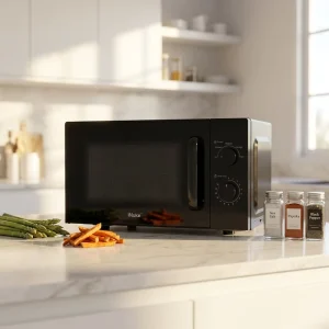 25L Multifunction Electric Microwave Oven with Steam Cooking for Kitchen Use Home & Hotel Glass Housing Countertop Model