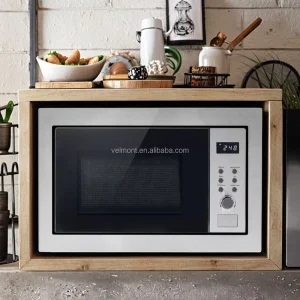 25L Stainless Steel Built in Integrated Electronic Microwave Oven with Grill