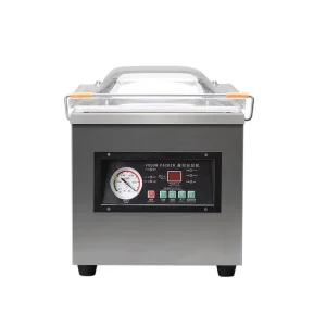 260 Stainless Steel Single Chamber Vacuum Sealer for Food Preservation and Meat Packaging