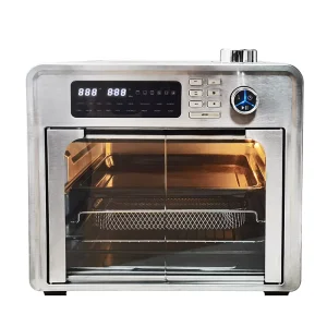 28L 1700W Electric Hot Air Fryer Oven French Digital for Household Use, Oil Healthy Vision