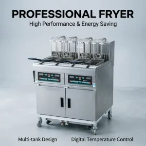 28L Computerized Double Tank Electric Commercial Chicken Deep Fryer Auto Lift with Filter