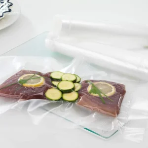 28cm*40cm Suppliers Prices Plastic Packaging Keep Food Fresh Embossed Vacuum Sealer Bag for Frozen Food