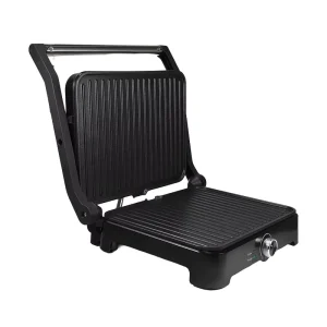 29x23cm Large Cooking Area Electric Grill Non stick Double sided Contact Grill Spacious Panini Steak Press for Big Family