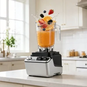 2L 2200W Electric Commercial Soundproof Blender Machine Kitchen Smoothie Heavy Duty Blender Commercial Blender