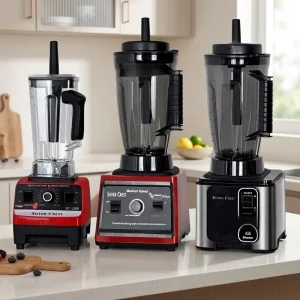 2L 400W High-Speed Electric Blender Multifunction Food Processor Smoothie Maker Dual Mixing Blades Home Kitchen