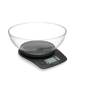 2L Bowl Electronic Food Weighing Scale for Bakery Household Office Large LCD 1g/0.1oz Multiple Units Digital Kitchen Scale