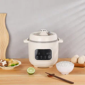 2L Digital Micro pressure Cooker with 8 Preset Menus 4 Stage Heat Preservation Detachable Inner Pot Multifunctional for Home